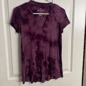 American Eagle Neck Cutout Soft & Sexy Tee